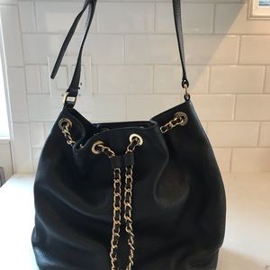 Michael Kors Black Shoulder Purse/Handbag